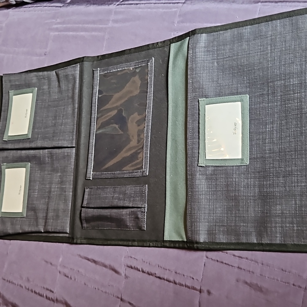 Thirty One gray hanging home organizer.